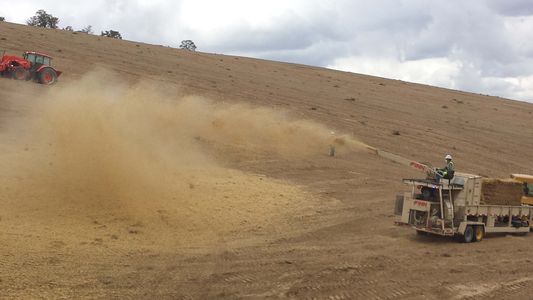 Revegetative Seeding (McKinley Mine Seeding)