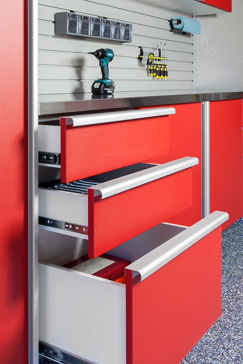 Red Drawers Open Extruded Handles Aug 2013.jpg