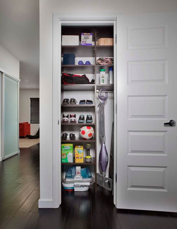 Chocolate Pear Shelves in Utility Closet.jpg