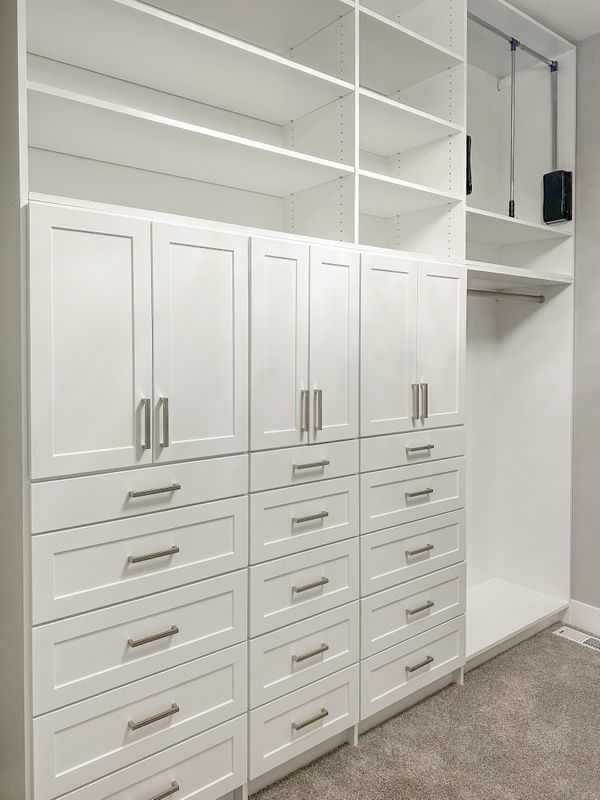 Custom Walk-In Closet, Omaha