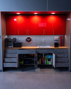 Garage Workbench Storage