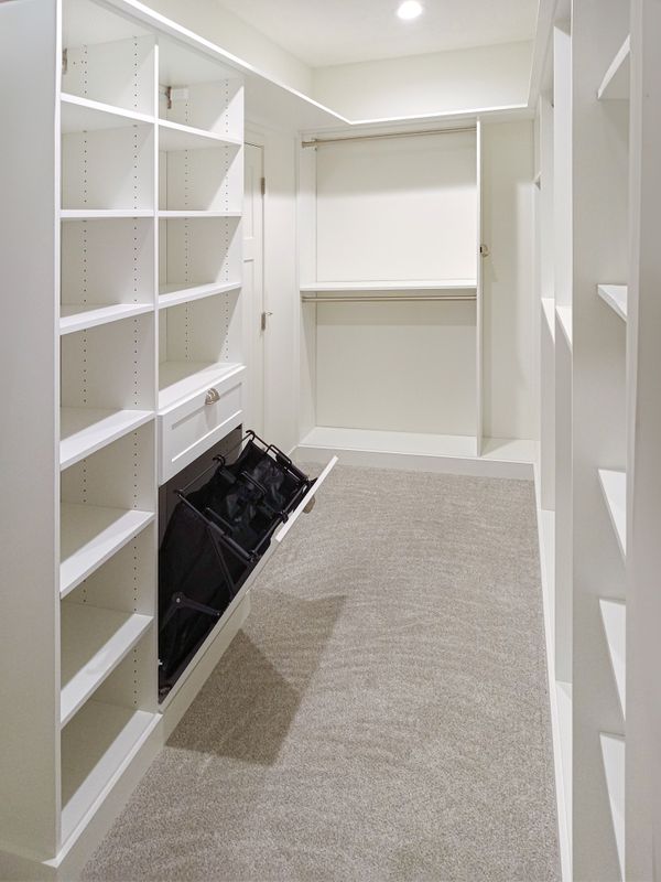 Walk-In Closet with Hampers, Omaha