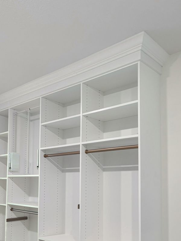 Walk-In Closet with Crown Molding, Omaha