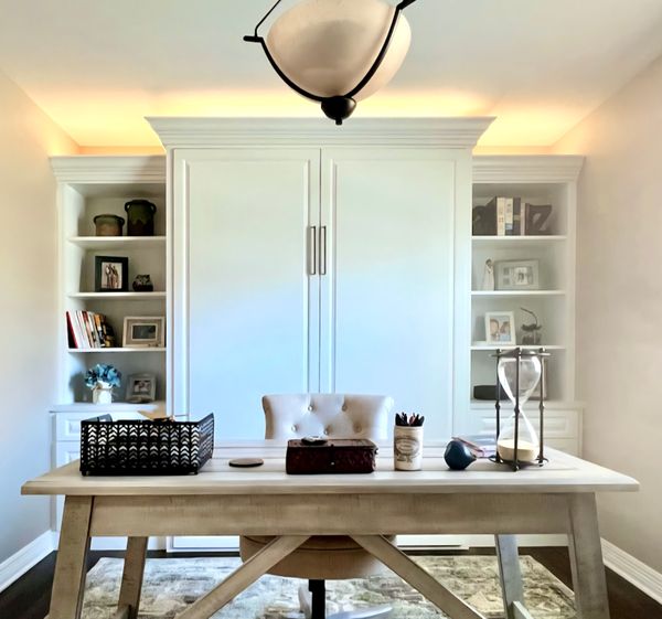 Home Office with Wall Bed, Omaha