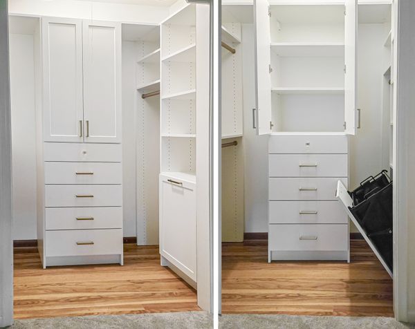 Shaker Walk-In Closet, Omaha