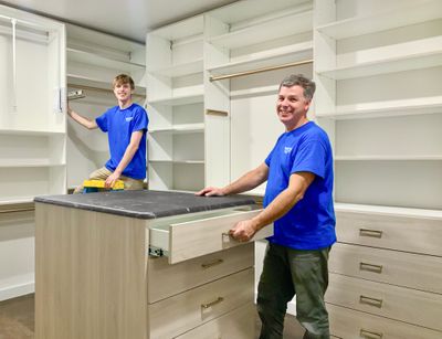 Walk-In Closet Installation, Omaha