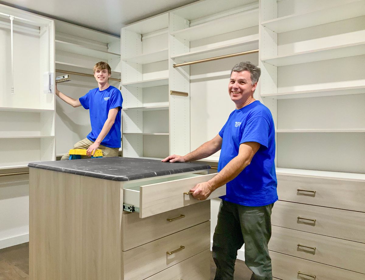 Walk-In Closet Installation, Omaha
