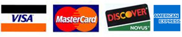 Visa Card, MasterCard, Discover Logo | Diagnostic X-Ray Consultation Services