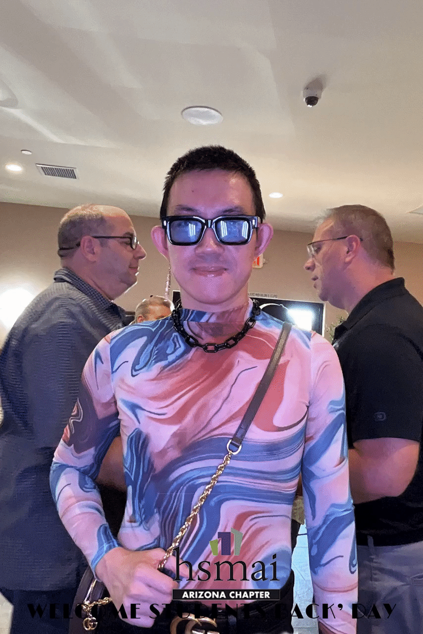 Excited Attendee HSMAI Arizona Welcome Back Day
