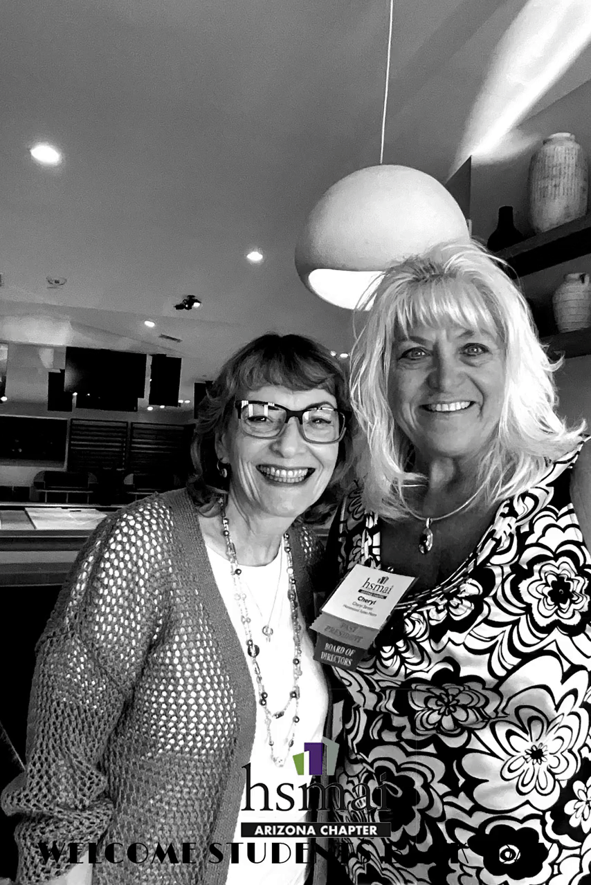 Two Attendees Double the Fun at HSMAI Arizona Welcome Back Event