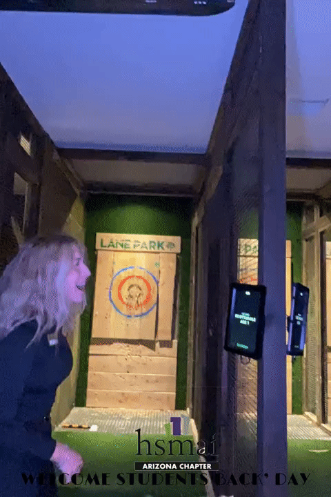 Enthusiastic Attendee at HSMAI Arizona Welcome Back Event