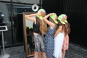 The Mirror Me Photo Booth in Phoenix Az for the Mitzvah