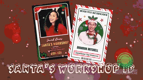 Santa Claus workship ID- Green Screen - Holiday celebration- Mariott.gif