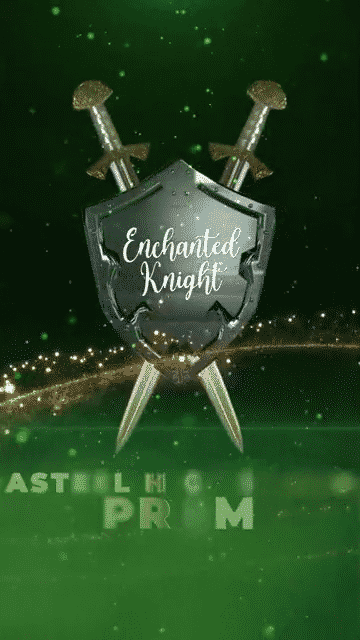 Casteel High School Prom Animation Enchanted Knight