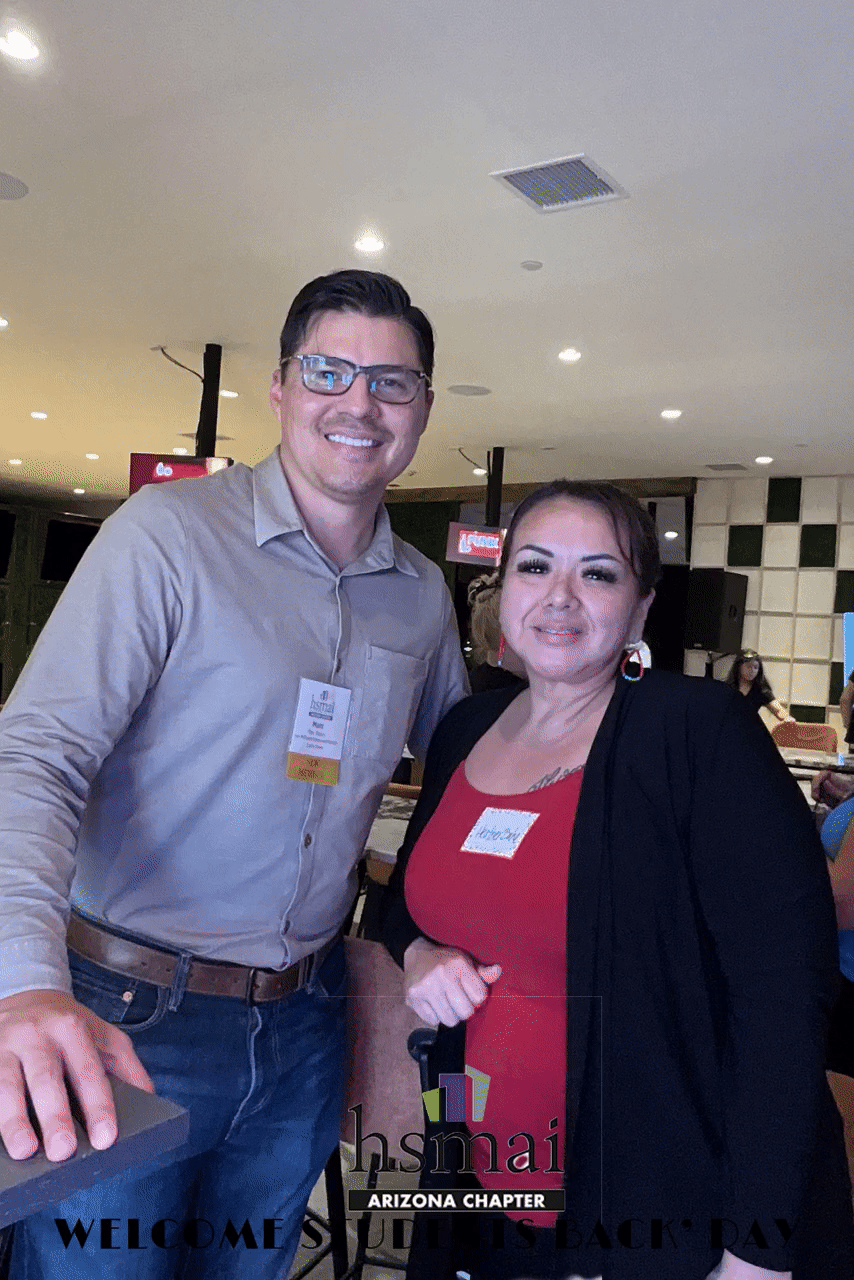 Networking Duo at HSMAI Arizona Chapter Welcome Back Event
