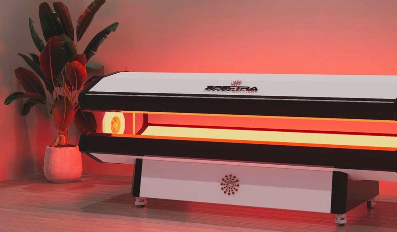 red light therapy bed